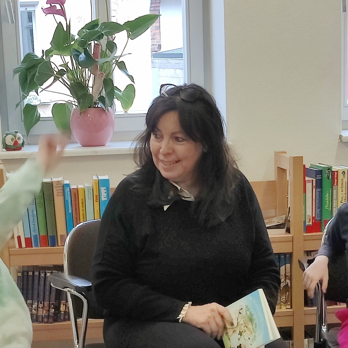 Bild: Vorleserin Sylvia Rohleder