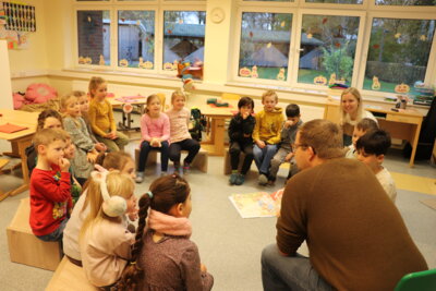 Foto des Albums: Vorlesetag mit Bürgermeister Anhuth