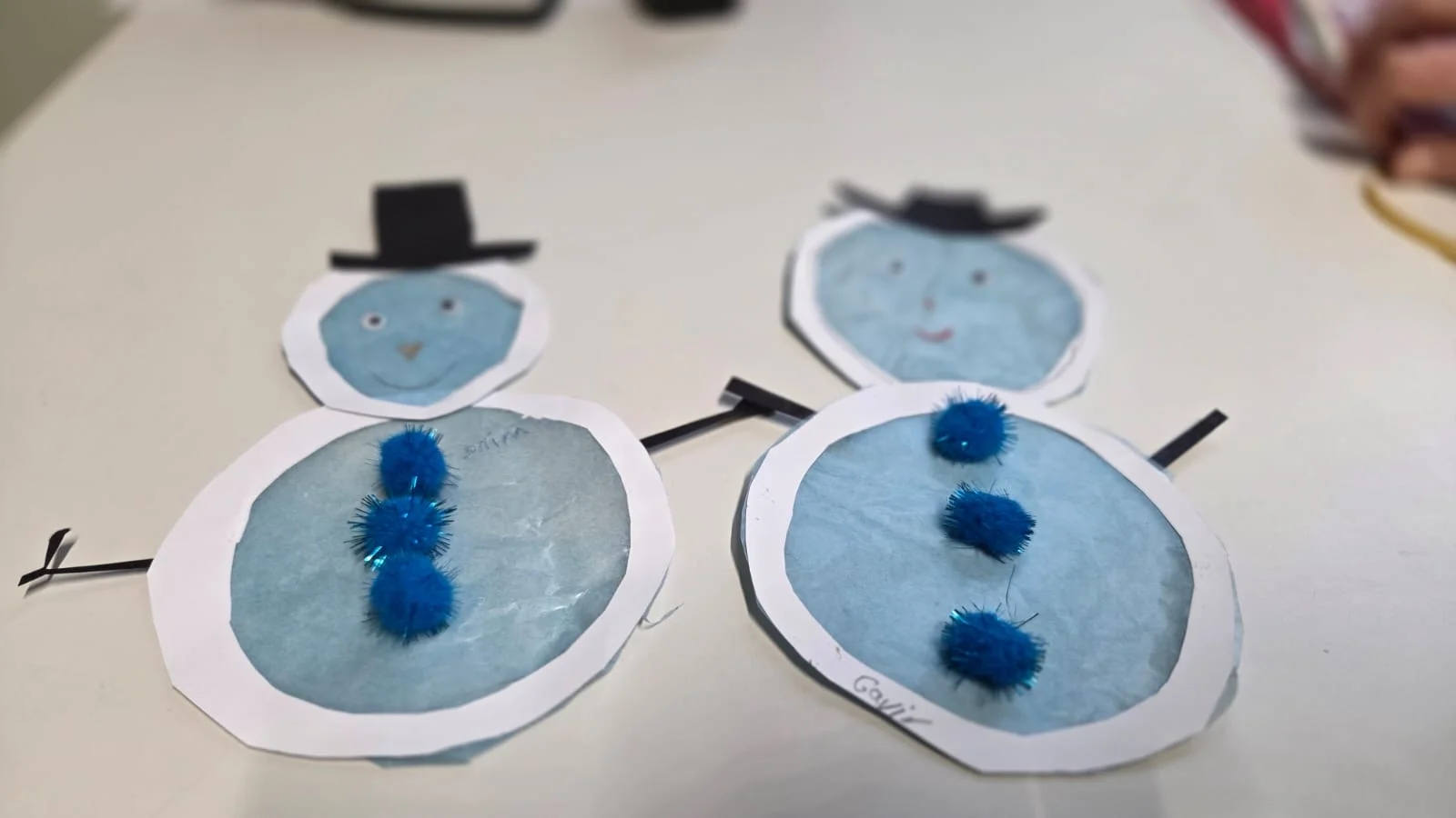 Bild: Besondere Schneemänner