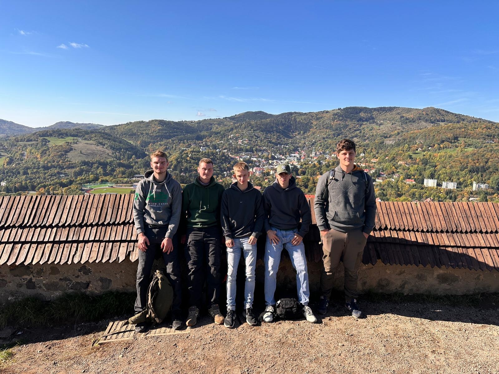 Bild: Lukas, Justian, Richard, Louis und Maurice 2024