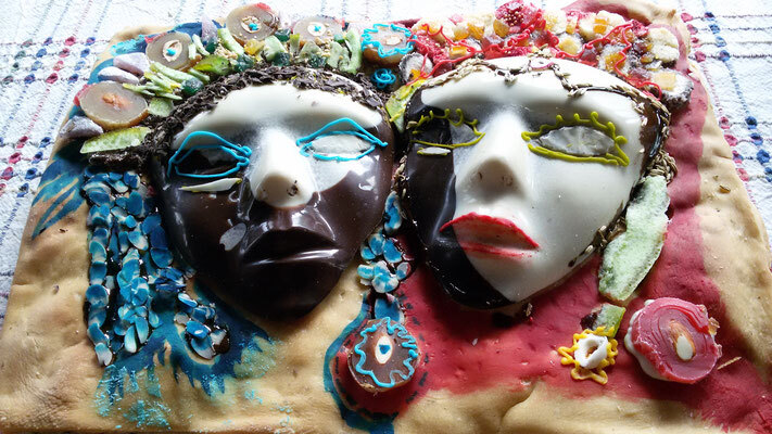 Bild: Azubi´s kreieren Masken aus Naturstoffen