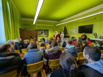 Er&ouml;ffnung mit Weihnachtsr&auml;tselauslosung 