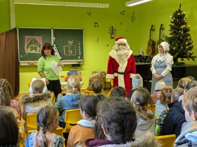 Er&ouml;ffnung mit Weihnachtsr&auml;tselauslosung 