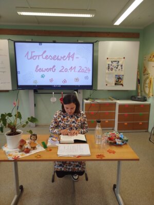 Foto des Albums: Vorlesewettbewerb und Buchvorstellung