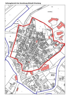 Abbrennverbot Ortskern Ortenberg  (Bild vergr&ouml;&szlig;ern)