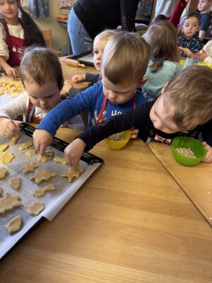 &Uuml;berall im Haus riecht es nach leckeren Pl&auml;tzchen. 