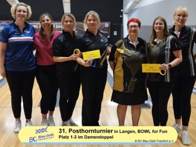 Foto des Albums: 31. Posthornturnier 2024 des BC Blau-Gelb Frankfurt