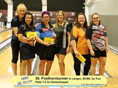 Foto des Albums: 30. Posthornturnier vom 14.-17.09.2023 des BC Blau-Gelb Frankfurt