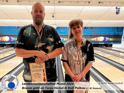 Foto des Albums: Stefanie Rose & Alexander Krempin erneut Landesmixedmeister