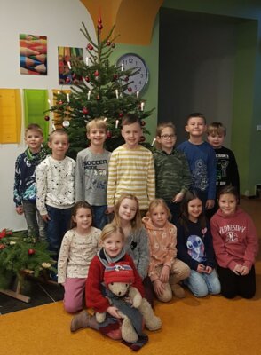 Fotoalbum Weihnachtsgrüße Klasse 1b