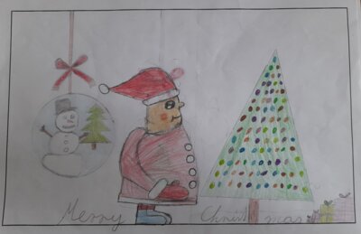 Foto des Albums: Weihnachtskarten Viertklässler