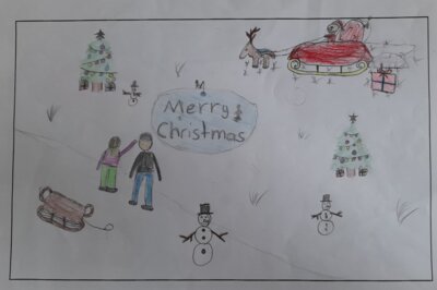 Foto des Albums: Weihnachtskarten Viertklässler