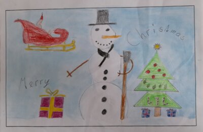 Foto des Albums: Weihnachtskarten Viertklässler