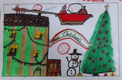 Foto des Albums: Weihnachtskarten Viertklässler