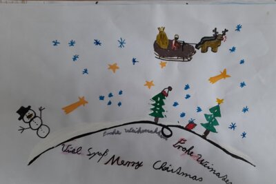 Foto des Albums: Weihnachtskarten Viertklässler