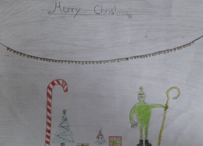 Foto des Albums: Weihnachtskarten Viertklässler