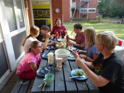 Foto des Albums: Sommerferienaktion: Abschlussgrillen