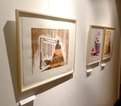 Foto des Albums: Bilder von der Ausstellungseröffnung »Druckgrafik Nr. 8«