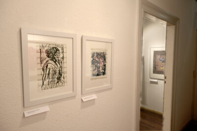 Foto des Albums: Bilder von der Ausstellungseröffnung »Druckgrafik Nr. 8«