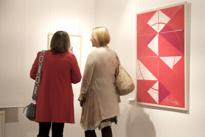 Foto des Albums: Bilder von der Ausstellungseröffnung »Druckgrafik Nr. 8«