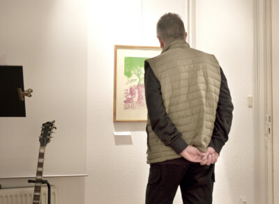 Foto des Albums: Bilder von der Ausstellungseröffnung »Druckgrafik Nr. 8«