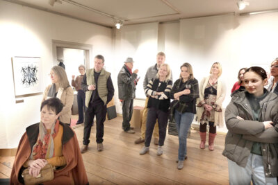 Foto des Albums: Bilder von der Ausstellungseröffnung »Druckgrafik Nr. 8«