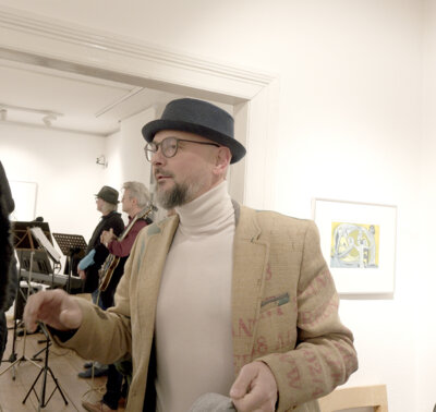 Foto des Albums: Bilder von der Ausstellungseröffnung »Druckgrafik Nr. 8«