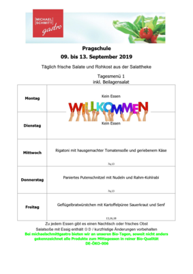 Foto des Albums: Speiseplan KW 37-KW 50