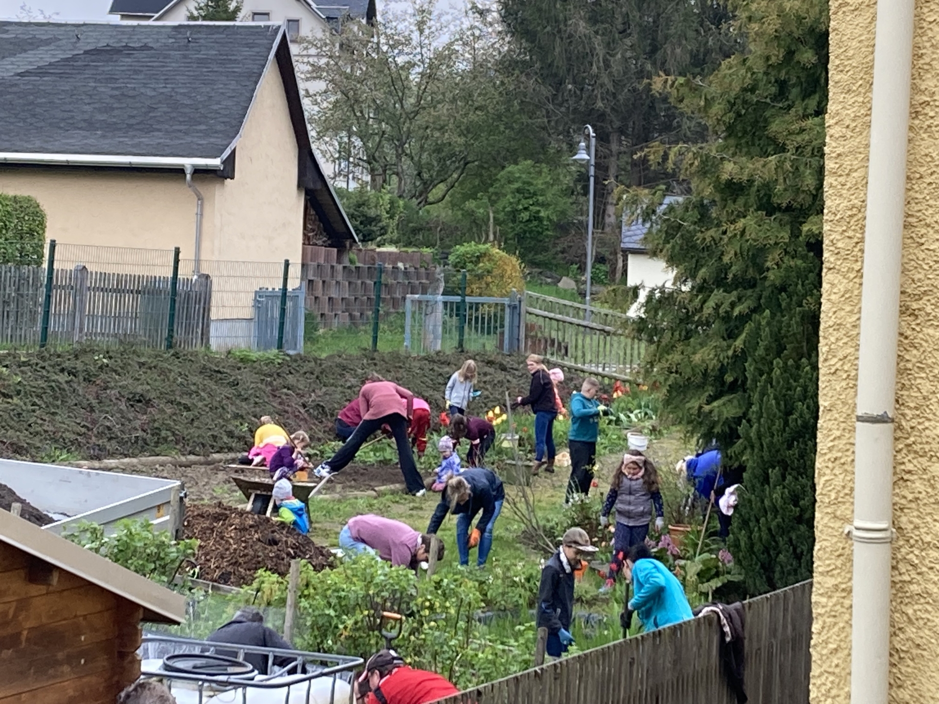 Bild: Schulgartenprojekt der Grundschule