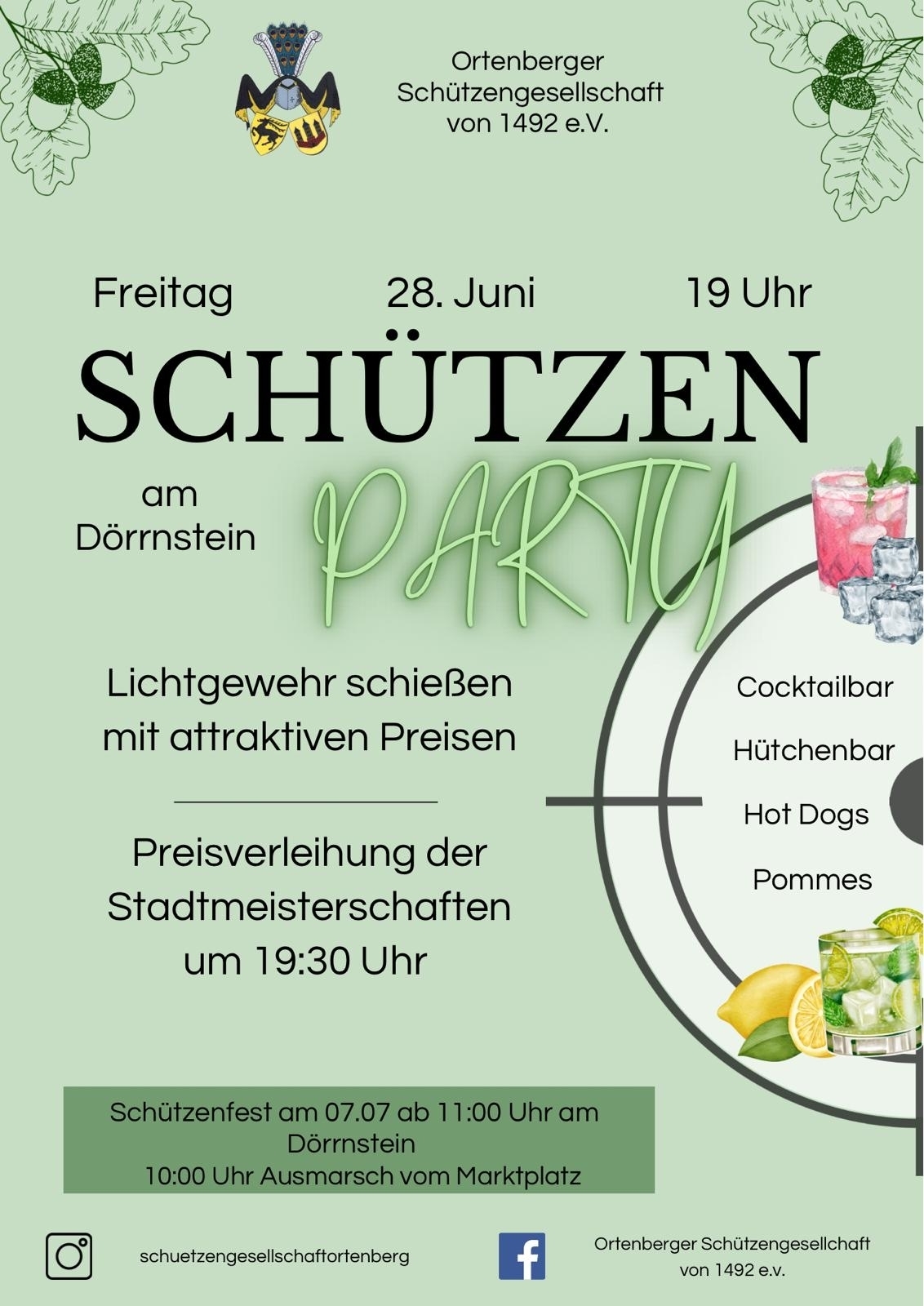 Bild: Flyer zur Party 2.0