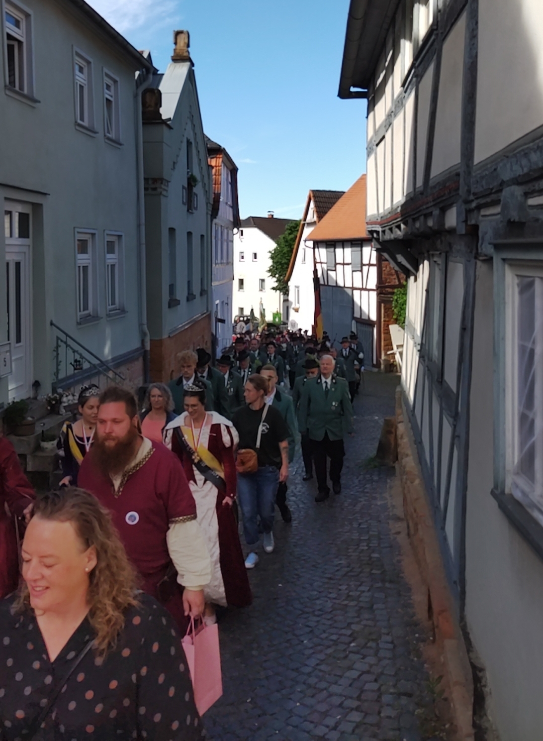 Bild: Auszug zum Schloss zum Schützenfest 2025