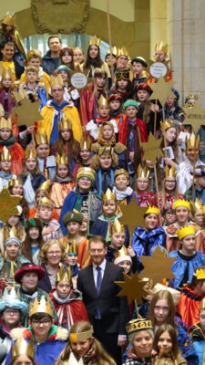 Foto des Albums: Grünauer Sternsinger in Dresden