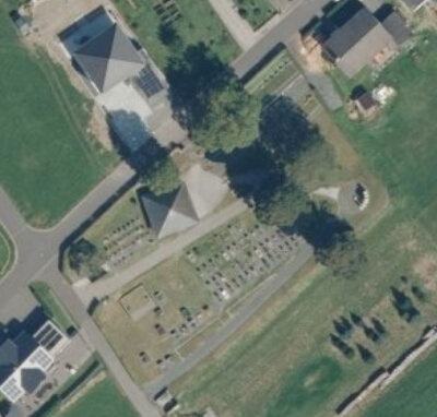 2024 Lufttbild Friedhof Thiergarten  (Bild vergr&ouml;&szlig;ern)