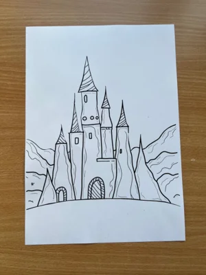 Das Schloss der Schneek&ouml;nigin VORHER 