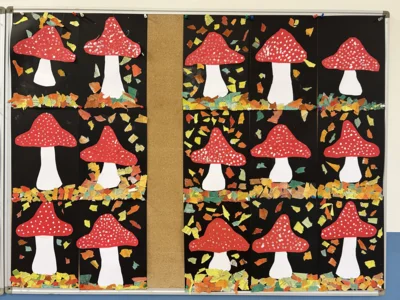 Herbstliche Pilzkunst 