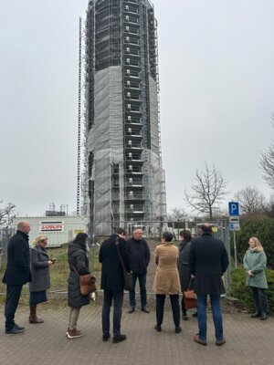 Fotoalbum Fördermittelübergabe Wasserturm 16.01.2025