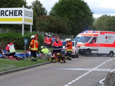 Foto des Albums: Großbrandszenario bei der Firma Kärcher im Werk Bühlertal