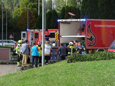 Foto des Albums: Großbrandszenario bei der Firma Kärcher im Werk Bühlertal