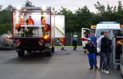 Foto des Albums: Blaulicht bei der Firma FIMA Maschinenbau GmbH