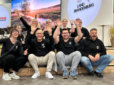 Foto des Albums: Die Pritzwalker werben auf der Grünen Woche für ihre Stadt