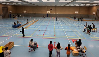 Foto des Albums: Olympische Winterspiele in der Sporthalle