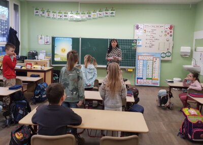 Fotoalbum AOK Benimm ist in Klasse 1b