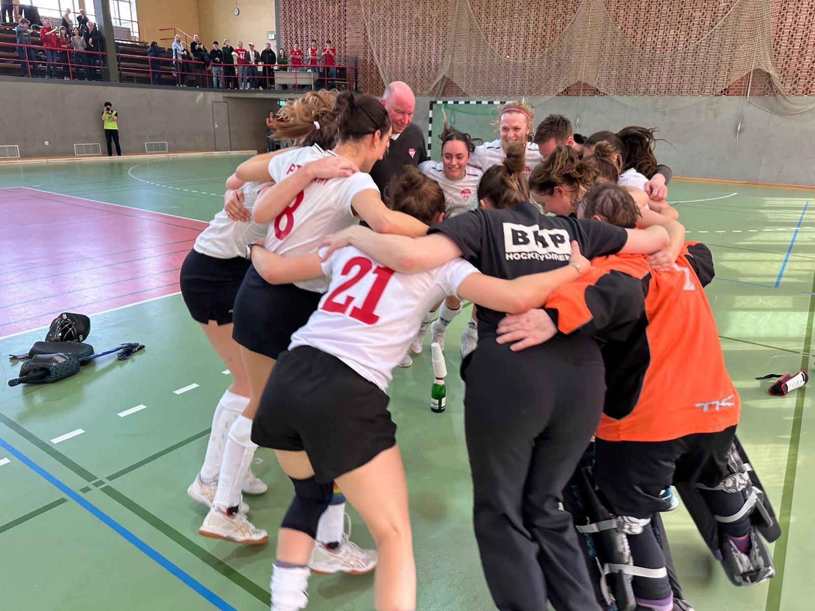 Bild : Heimspiel gewonnen, Damen, 2. Bundesliga, 02.02.2025 copyright PSU 04