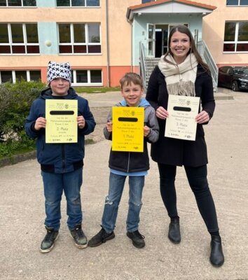 Sieger 2  Klasse Matheolympiade  (Bild vergr&ouml;&szlig;ern)