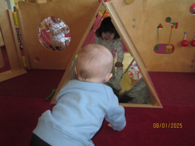 Nanu? Wer kommt mir denn da entgegen?  (Bild vergrößern)