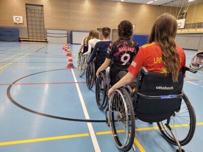 Foto des Albums: WPU 8 Sport: Basketball im Rollstuhl