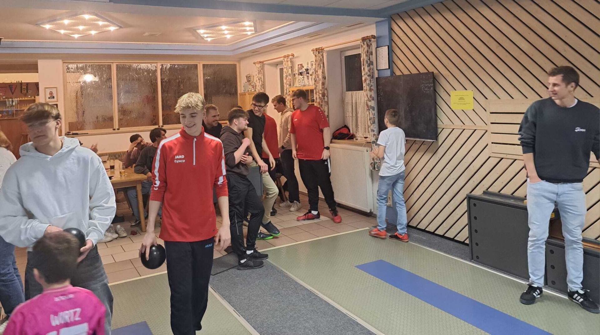 Bild: Mannschaftsabend im Kegelheim Stepperg