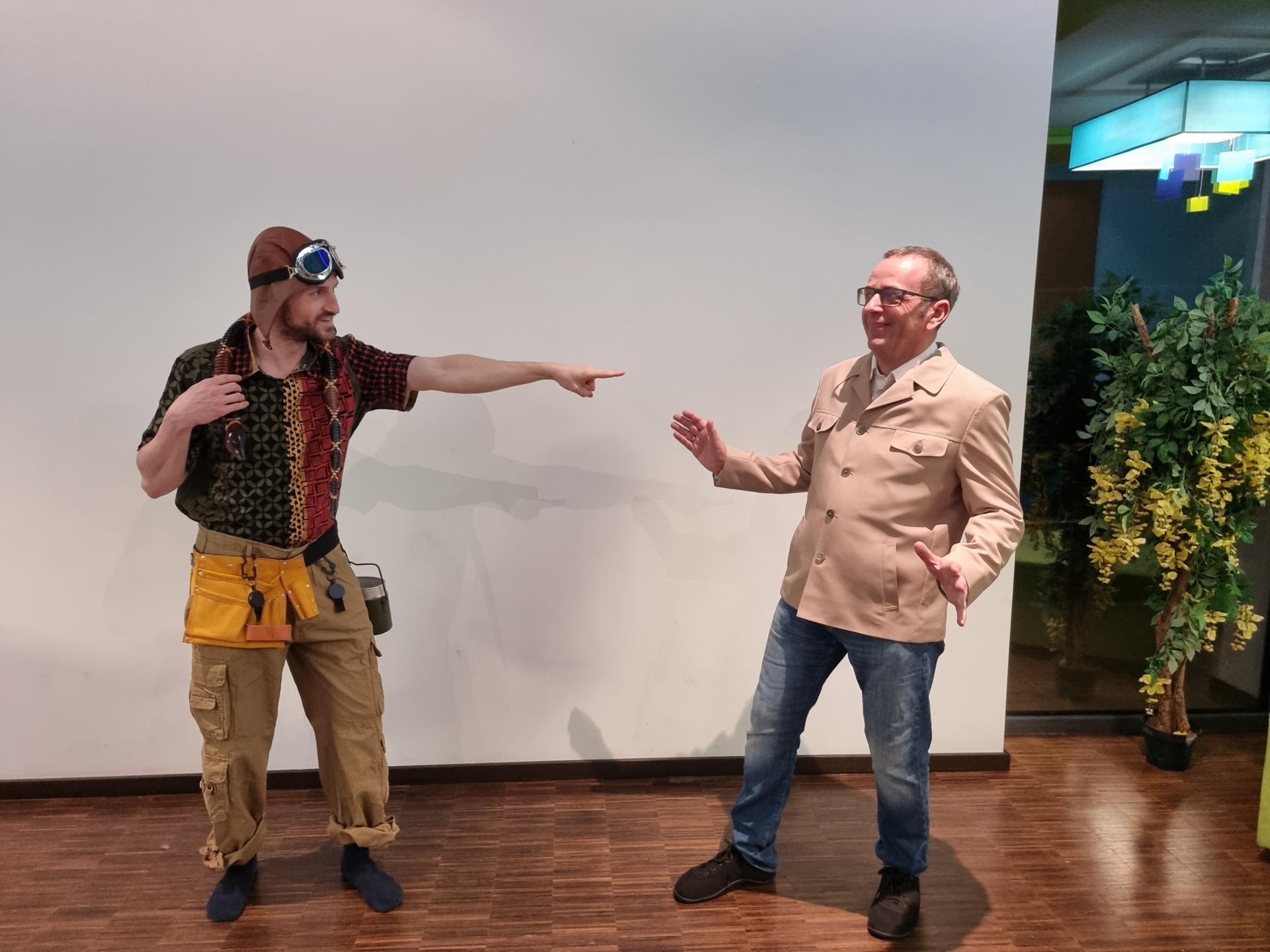 Bild: Schöller Probe Klapproth und Bernhardy 4