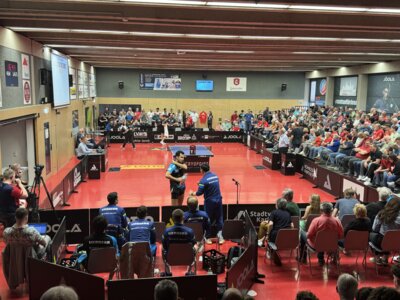 Foto des Albums: TTBL-Spiel in Grünwettersbach im April 2024
