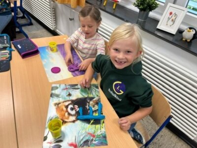 Foto des Albums: Klasse 1 auf der Suche nach der richtigen Form